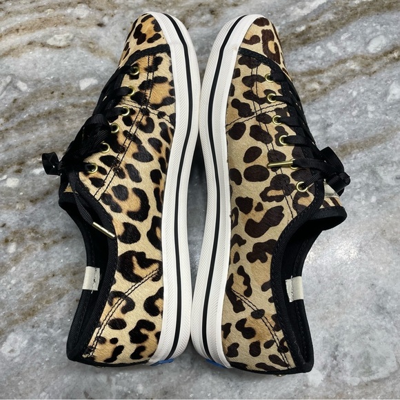 Keds X Kate Spade New York Kickstart Leopard-print Genuine Calf Fur - Picture 6 of 12